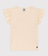 Tee-shirt manches courtes en coton enfant fille