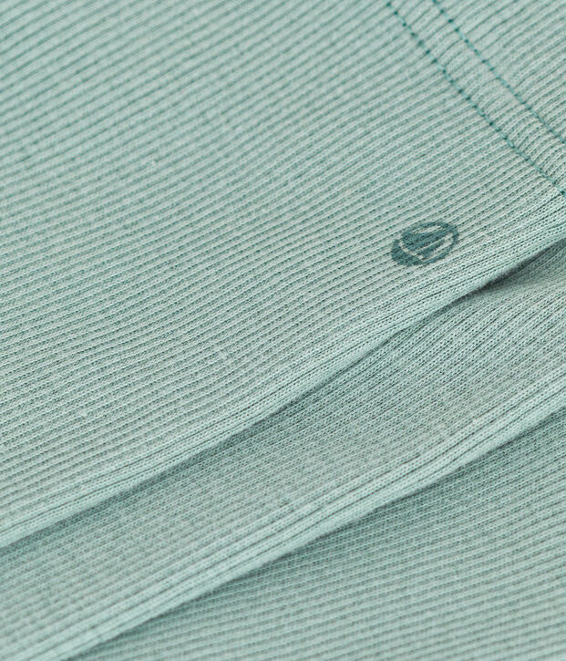 Legging en coton b&eacute;b&eacute; vert