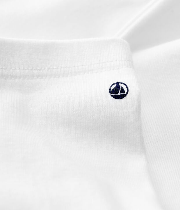 Legging en coton b&eacute;b&eacute; blanc