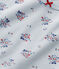 T-shirt fille imprimé en jersey stretch bleu FRAICHEUR/blanc MULTICO