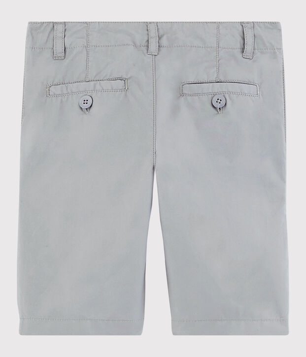 Bermuda en serge enfant gar&ccedil;on gris