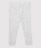 Legging en coton b&eacute;b&eacute;. gris BELUGA CHINE