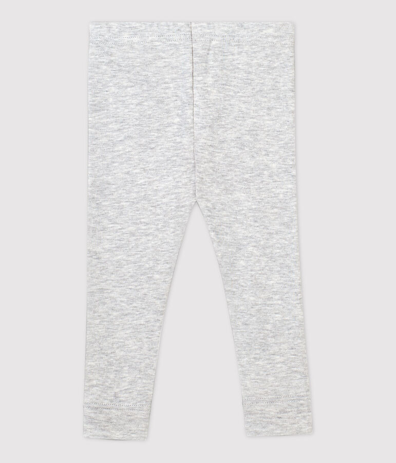Legging en coton b&eacute;b&eacute;. gris BELUGA CHINE