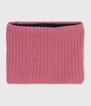 Snood enfant en tricot uni doublé polaire