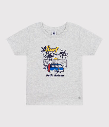 Tee-shirt enfant en coton manches courtes imprimé