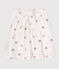 Jupe enfant en coton cœurs blanc AVALANCHE/ MULTICO
