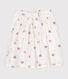 Jupe enfant en coton cœurs