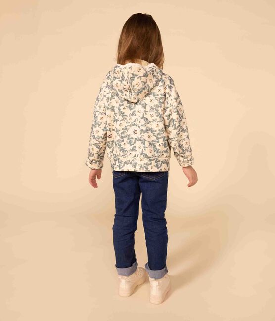 Sweatshirt à capuche en molleton enfant fille AVALANCHE+POLOCHON/ MULTICO