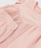 Ensemble bébé en gaze de coton unie rose SALINE