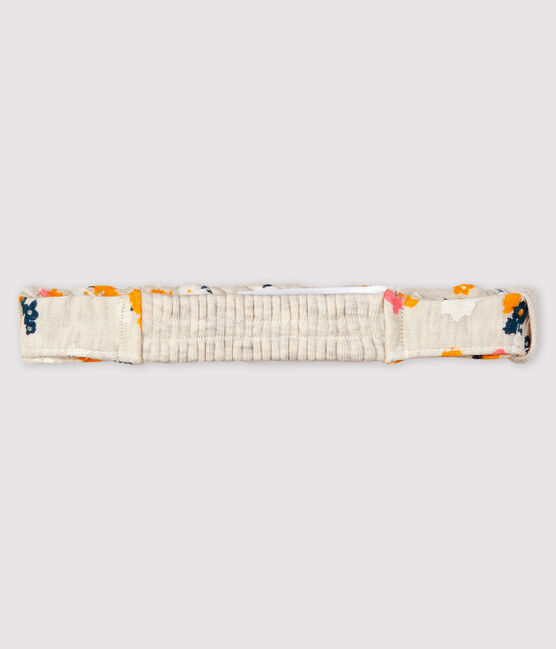 Bandeau cheveux bébé fille beige MONTELIMAR/blanc MULTICO