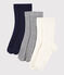 Lot de 3 paires de chaussettes garçon variante 1