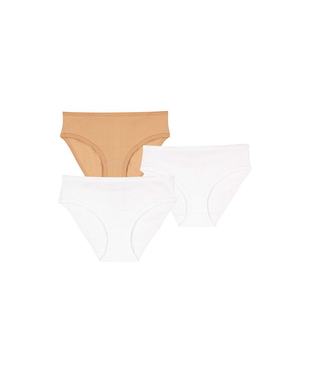 Lot de 3 culottes en coton multicouleur