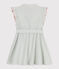 Robe sans manche enfant en coton à rayures PAUL/ ECUME