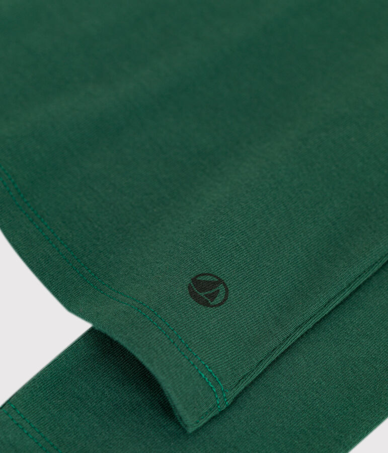 Sous-pull femme l'iconique en coton vert WILLOW