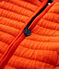 Blouson en tubique matelassé enfant fille / garçon orange CAROTTE