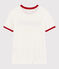 T-shirt imprimé Bonjour Femme blanc MARSHMALLOW/rouge TERKUIT