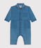 Combinaison longue en denim bébé bleu DENIM CLAIR