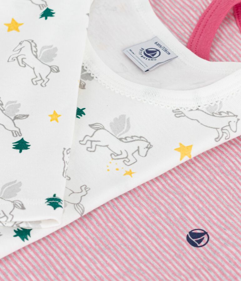 Lot de pyjamas enfant en coton imprim&eacute; variante 1