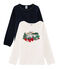 Lot de deux t-shirts enfant fille variante 2