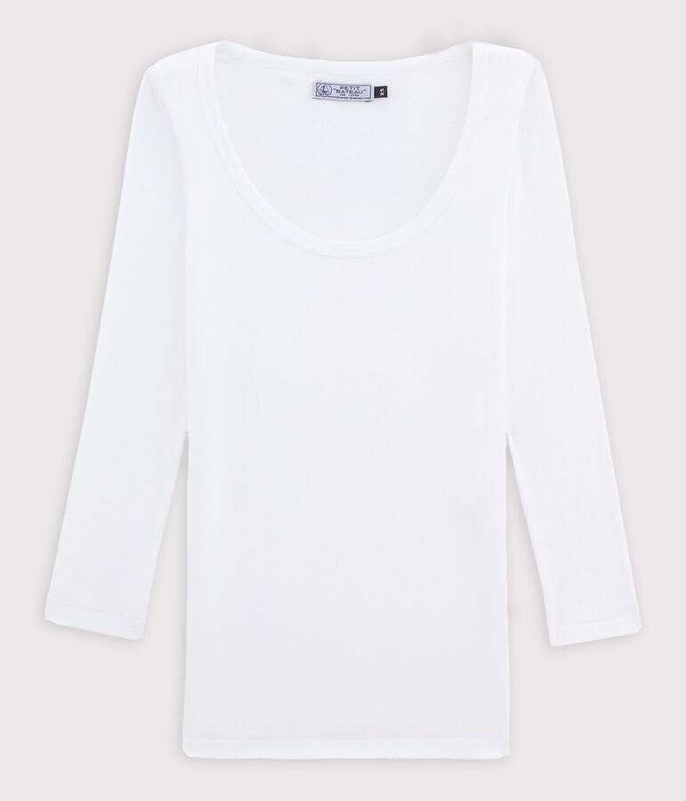 Tee shirt iconique femme blanc ECUME