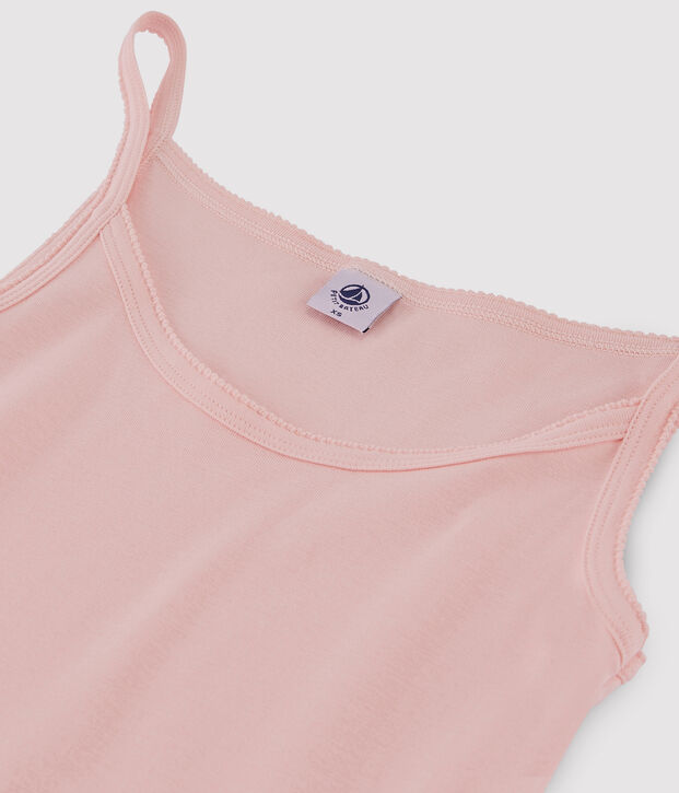Robe &agrave; bretelles femme rose
