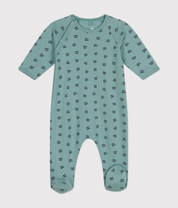 Pyjama imprimé en molleton bébé