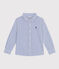 Chemise à rayures enfant garçon GAULOISE/ MARSHMALLOW