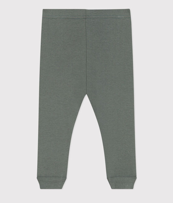 Legging en coton bébé vert THUYA