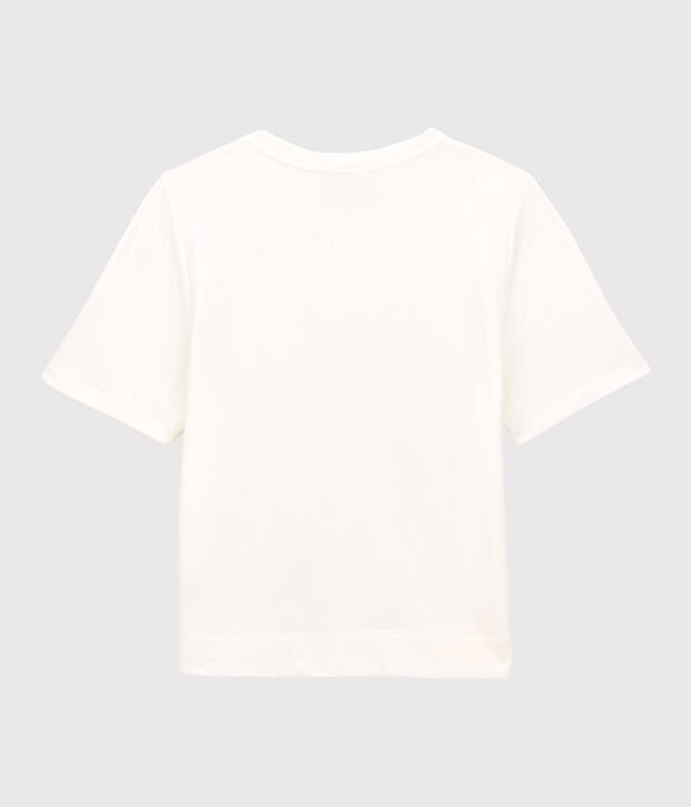 Tee-shirt LE BOXY tubique Femme blanc