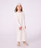 Chemise de nuit d&eacute;guisement princesse et diad&egrave;me enfant en coton blanc/multicouleur