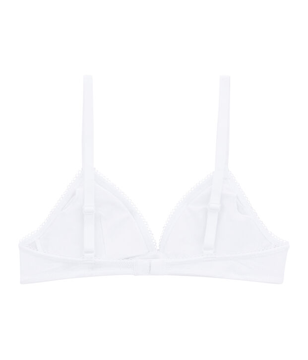 Soutien-gorge padd&eacute; fille blanc