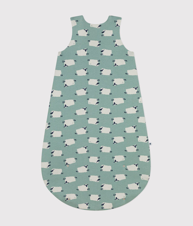 Gigoteuse en coton b&eacute;b&eacute; TOG 2,5 vert/multicouleur