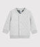 Cardigan bébé garçon tubique gris BELUGA CHINE
