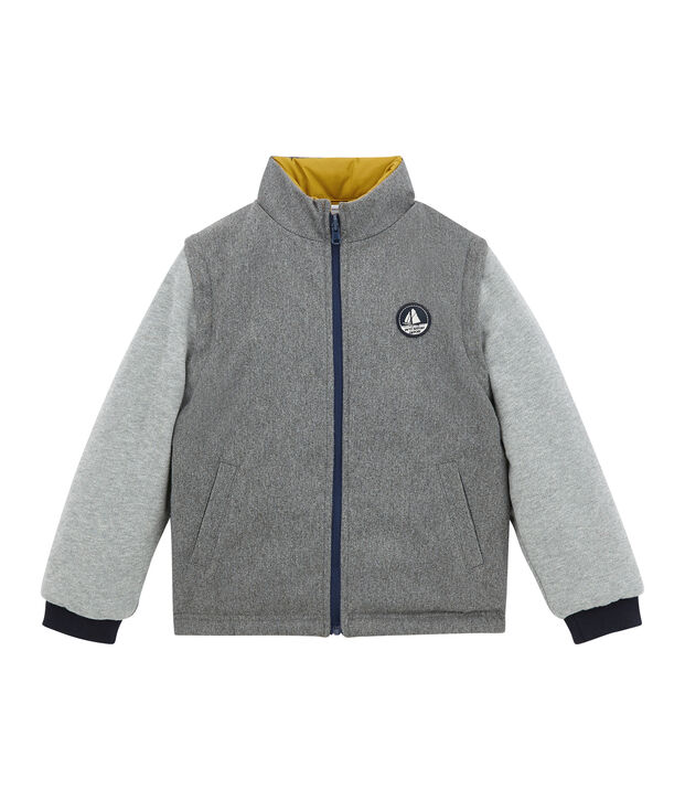 Blouson enfant garcon jaune/multicouleur