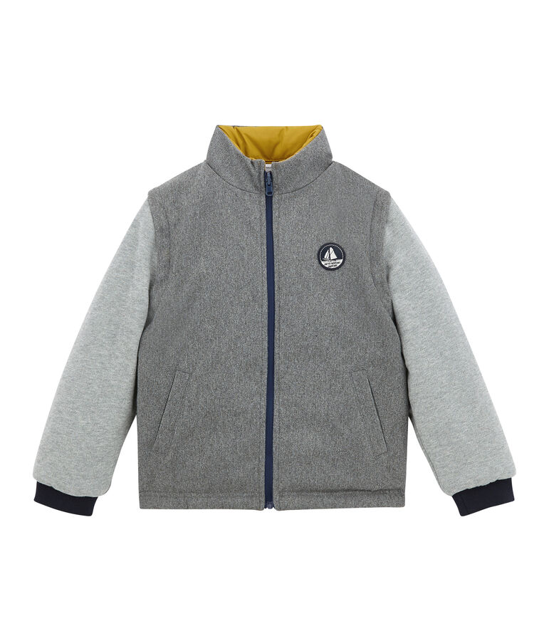 Blouson enfant garcon jaune/multicouleur