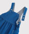 Robe en coton bébé. bleu MAJOR