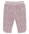 Pantalon b&eacute;b&eacute; fille en molleton imprim&eacute; blanc/multicouleur