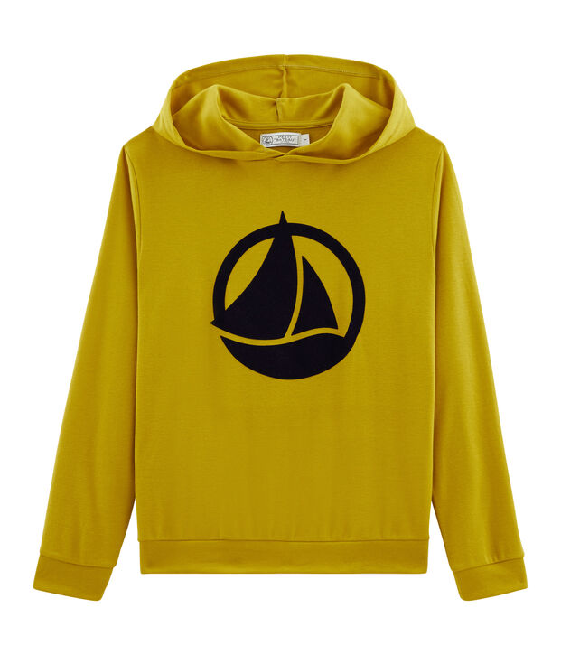 Sweat &agrave; capuche femme vert