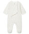 Dors bien bébé en tubique blanc MARSHMALLOW/blanc MULTICO