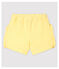 Short rayé en seersucker bébé fille jaune SHINE/blanc MARSHMALLOW