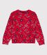 Sweatshirt en molleton enfant fille