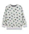 Sweat shirt enfant garçon gris BELUGA/blanc MULTICO
