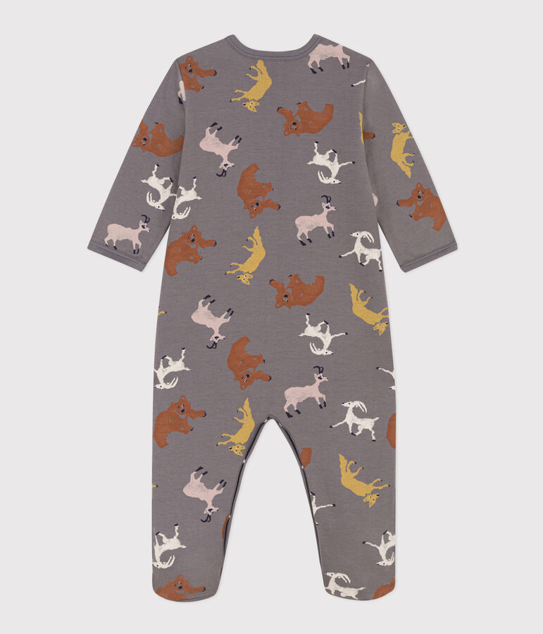 Pyjama b&eacute;b&eacute; animaux en molleton BONGRIS/ MULTICO