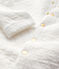 Cardigan en tubique matelassé Femme blanc MARSHMALLOW