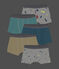 Lot de 5 boxers en coton petit garçon variante 1