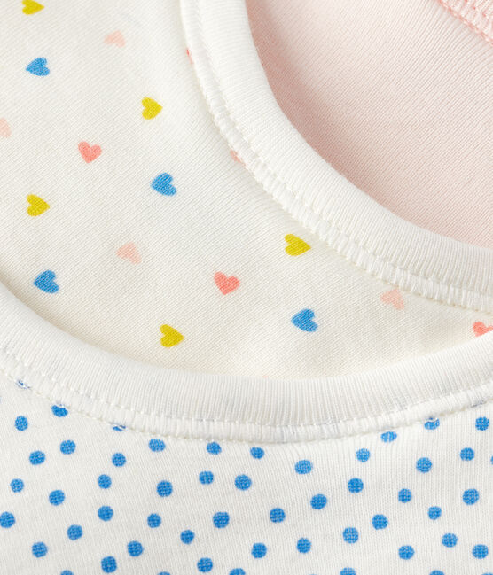 Lot de 3 bavoirs bébé en coton biologique variante 2