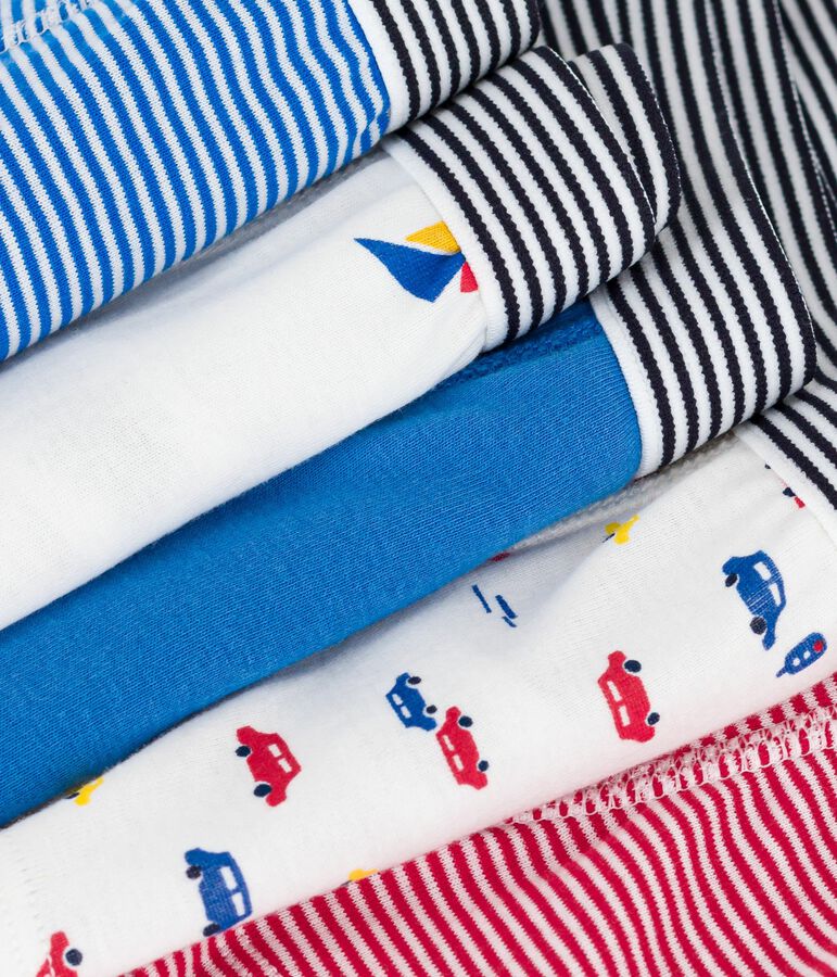 Lot de boxers enfant en coton imprim&eacute; variante 1
