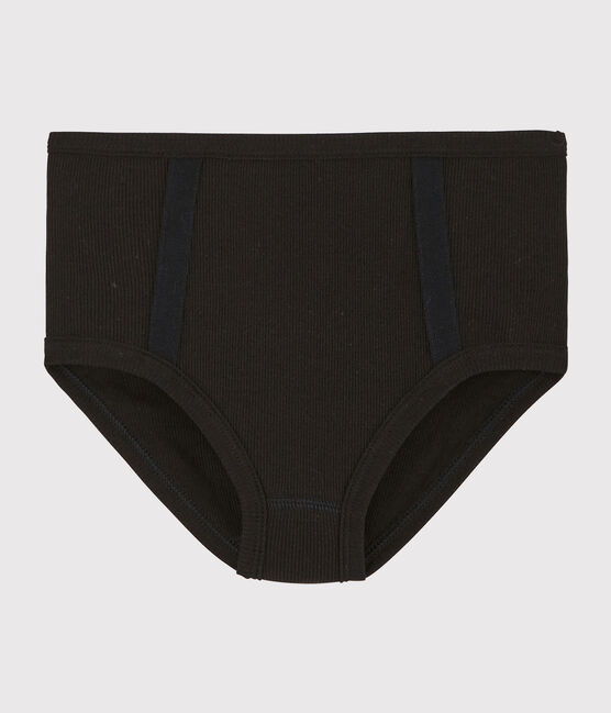 Culotte laine et coton Femme noir NOIR