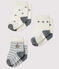 Lot de 3 paires de chaussettes bébé variante 1