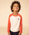 Tee-shirt manches longues en coton enfant garçon AVALANCHE/ OURSIN